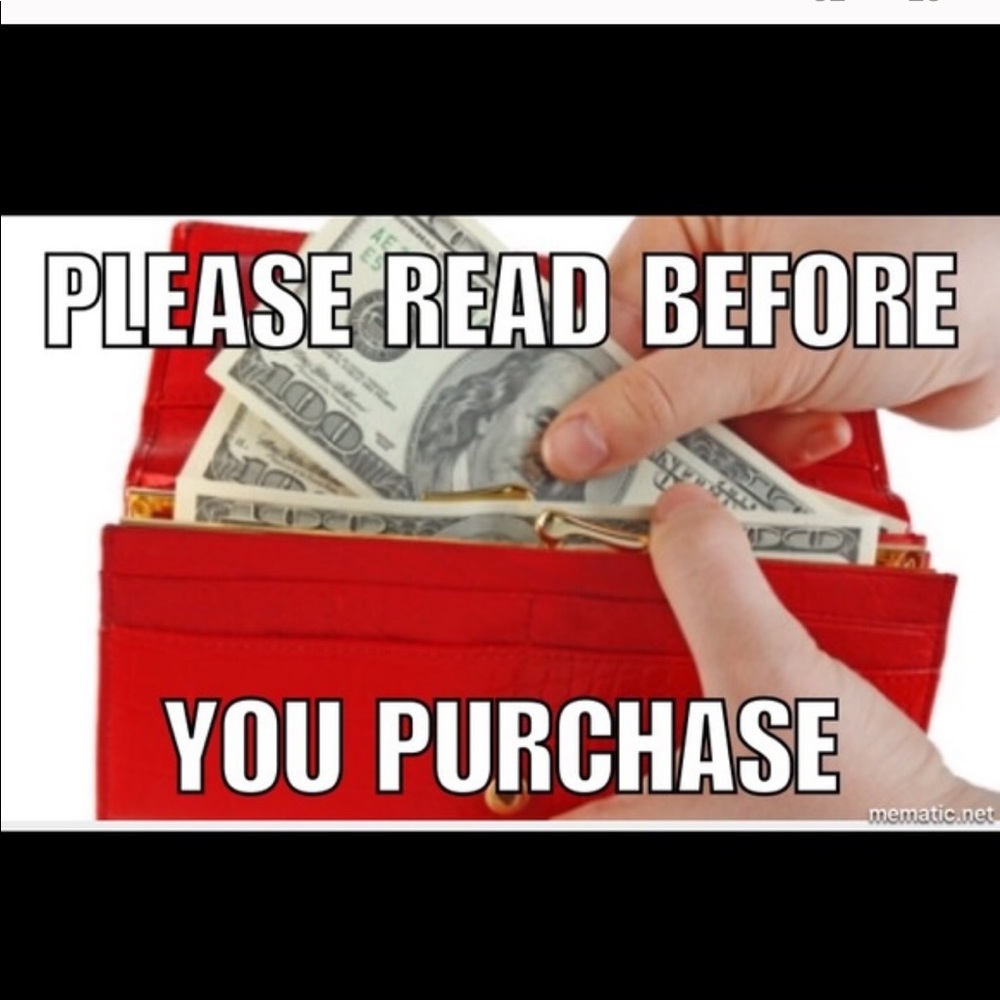 Please Read Before Buying